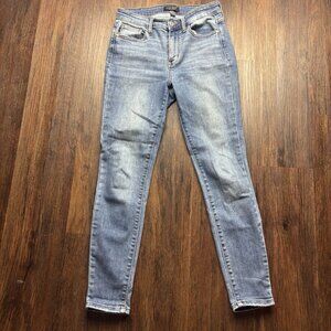 Judy Blue Skinny Fit Jeans Distressed Light Wash Women’s Size 7/28